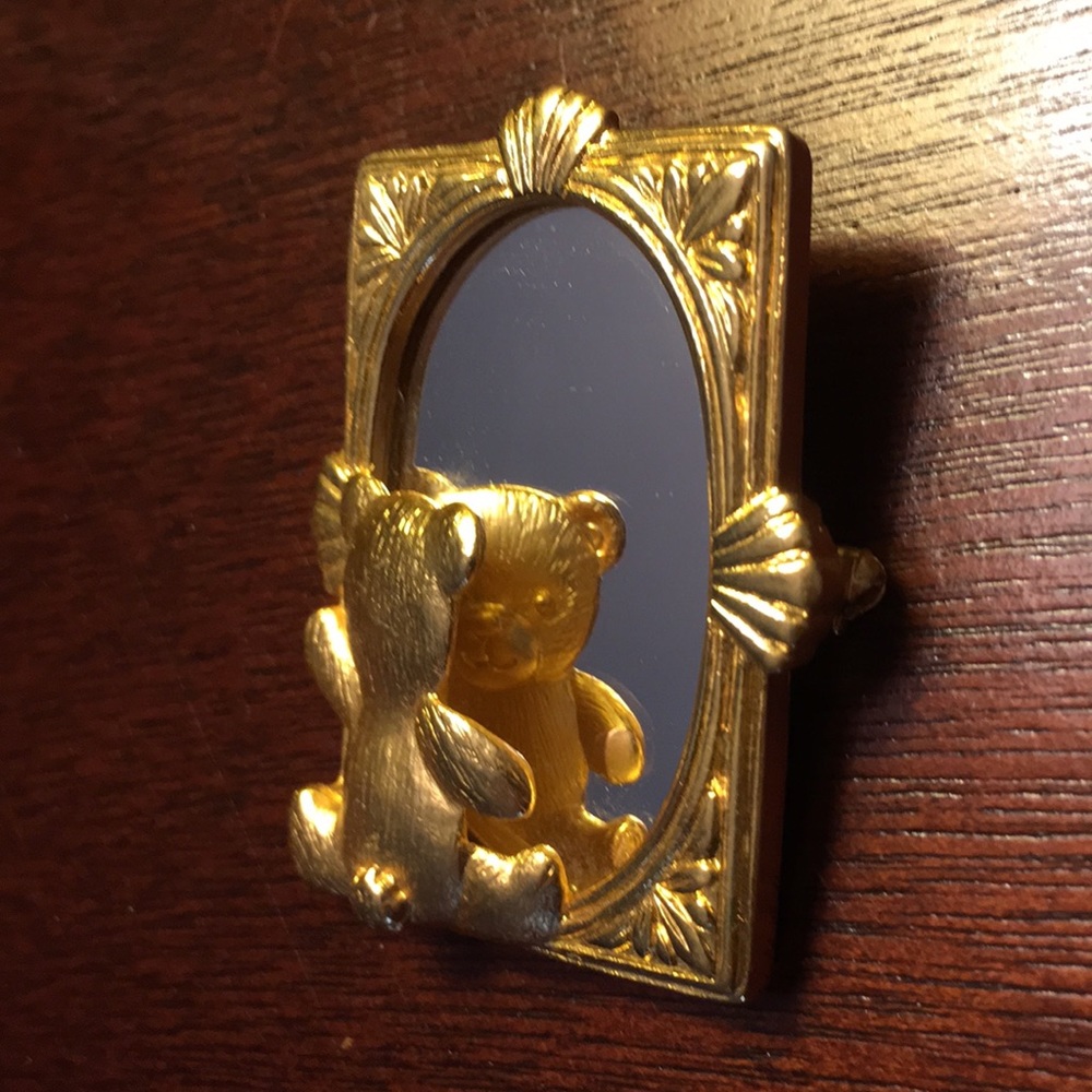 Teddy bear pin